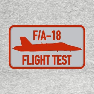 F/A-18 Hornet Flight Test Patch T-Shirt